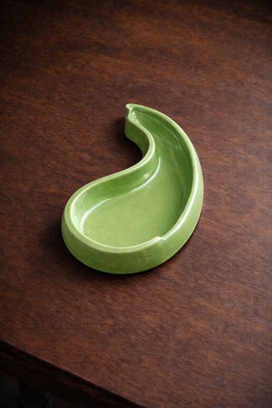 ظرف پذیرایی سبز دست ساز NouraDesign3