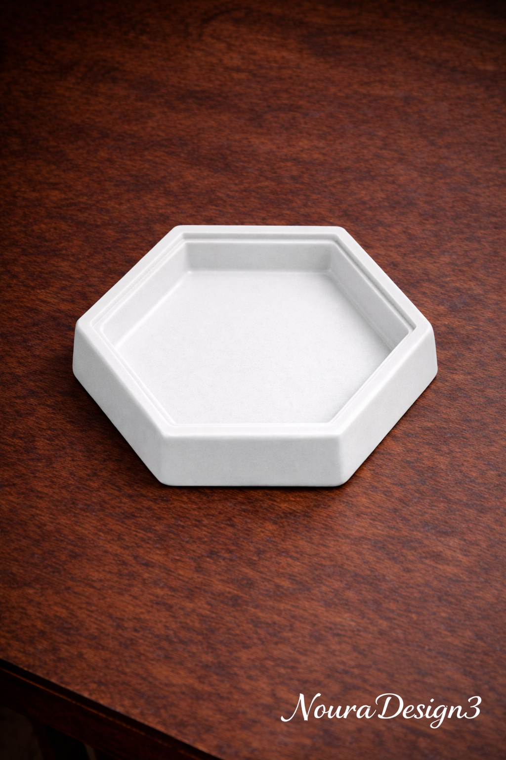 شمعدانی سفید دست ساز NouraDesign3