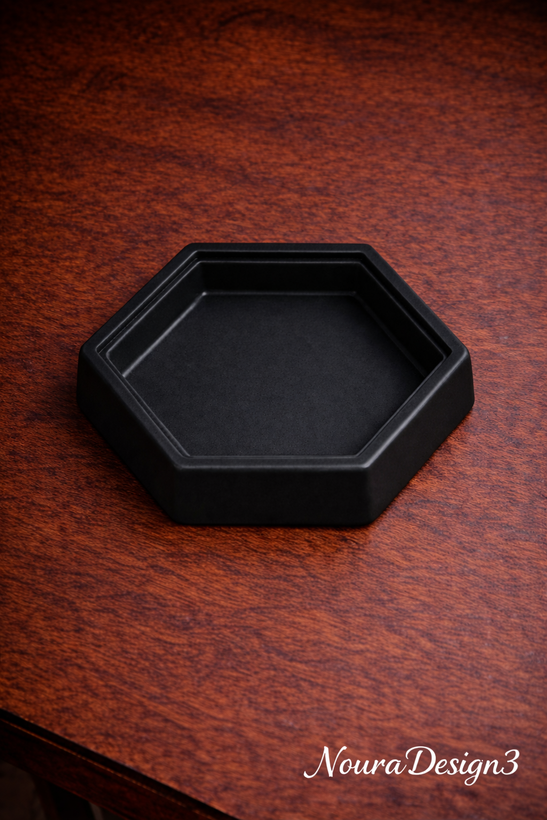 شمعدانی مشکی دستساز NouraDesign3