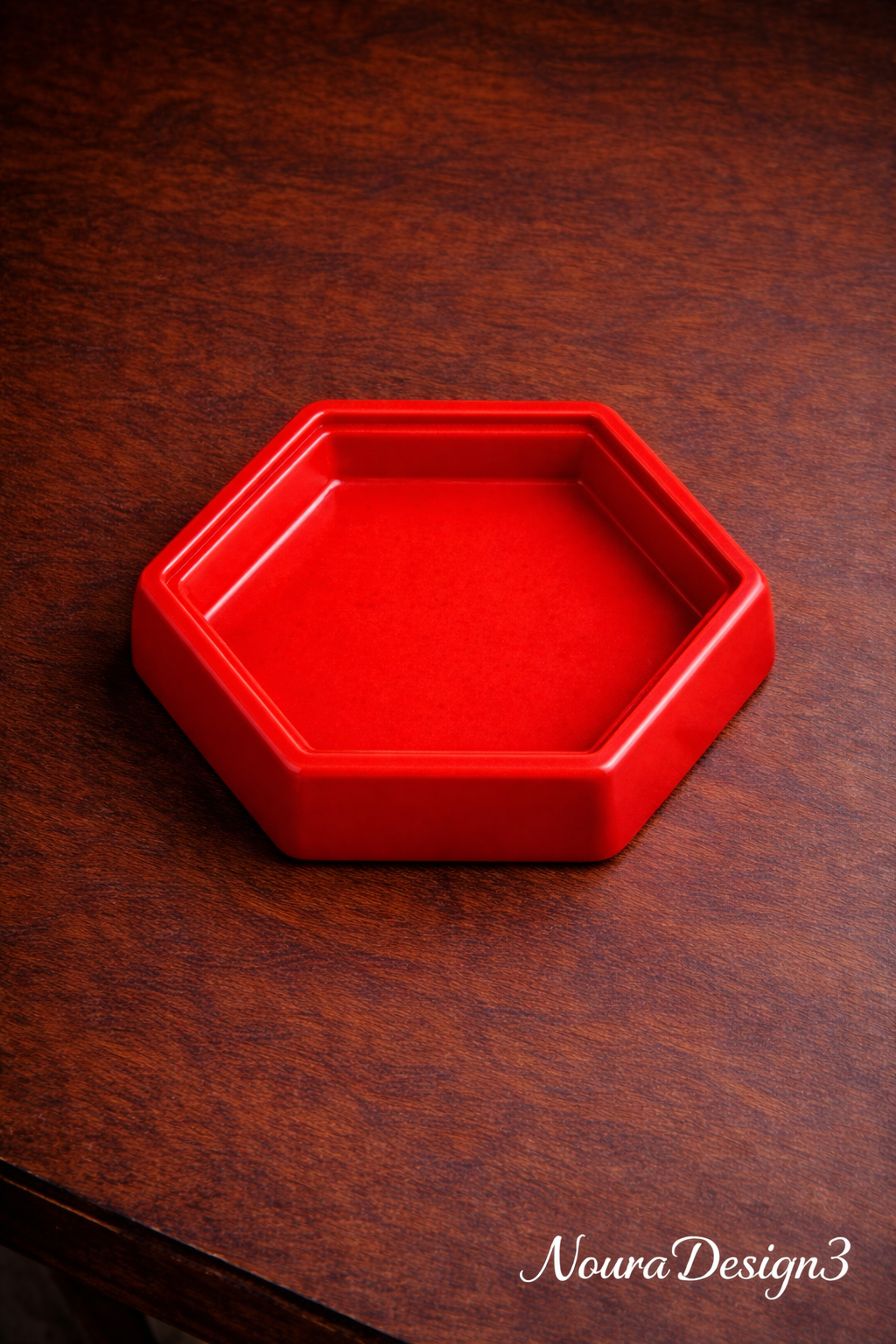 شمعدانی قرمز دست ساز NouraDesign3